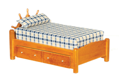 Captain's Bed, Walnut